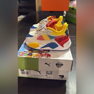 Brand new Puma Paw Patrol Multi color (Toddler) size 4c